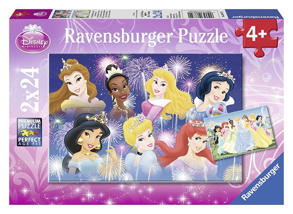 Ravensburger (08872) - "Prinzessinnen" - 24 Teile Puzzle