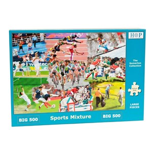The House of Puzzles (3916) - "Sports Mixture" - 500 Teile Puzzle