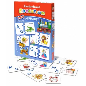Castorland (E-043) - "Englisches Alphabet" - 52 Teile Puzzle