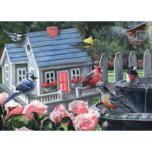 King International (05390) - "Colorful Birds" - 1000 Teile Puzzle