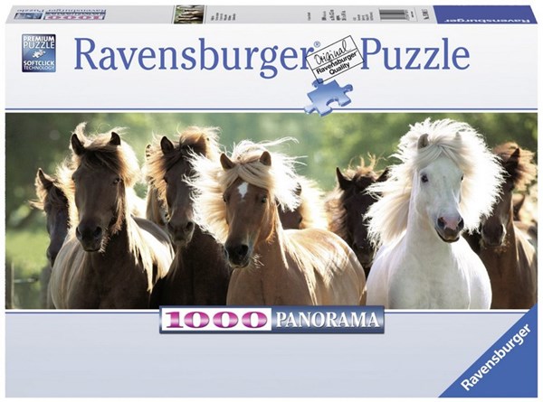Ravensburger (15091) - "Wildpferde" - 1000 Teile Puzzle