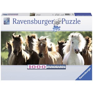 Ravensburger (15091) - "Wildpferde" - 1000 Teile Puzzle