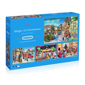 Gibsons (G5046) - Trevor Mitchell: "Weihnachtsmagie" - 500 Teile Puzzle