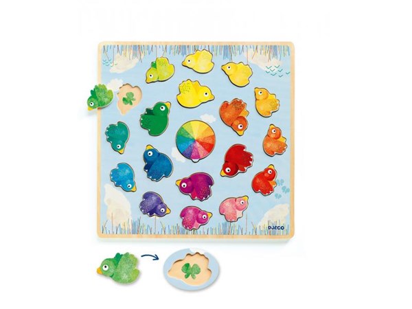Djeco (01807) - "Ludicolori" - 19 Teile Puzzle