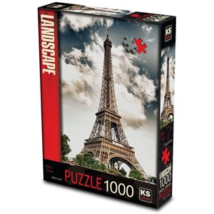 KS Games (11465) - "Eiffel Tower, Paris" - 1000 Teile Puzzle