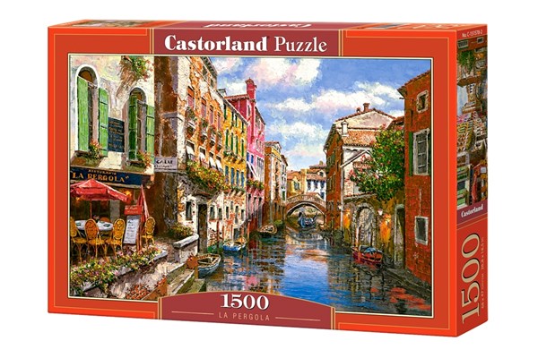 Castorland (C-151578) - "Idyllische Wasserstraße" - 1500 Teile Puzzle
