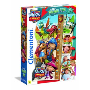 Clementoni (20307) - "Mike der Ritter" - 30 Teile Puzzle