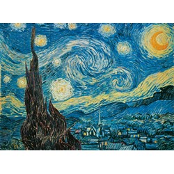 Clementoni (30314) - Vincent van Gogh: "Sternennacht" - 500 Teile Puzzle