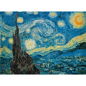 Clementoni (30314) - Vincent van Gogh: "Sternennacht" - 500 Teile Puzzle
