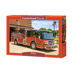 Castorland (B-52660) - "Amerikanisches Feuerwehrfahrzeug" - 500 Teile Puzzle