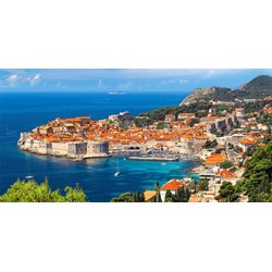 Castorland (C-400225) - "Küstenstadt Dubrovnik" - 4000 Teile Puzzle