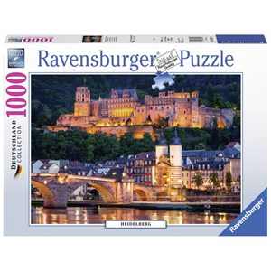 Ravensburger (19621) - "Heidelberger Abendstimmung" - 1000 Teile Puzzle