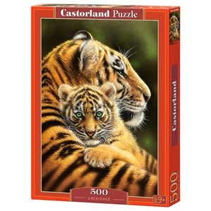Castorland (B-52448) - "Süße Umarmung" - 500 Teile Puzzle