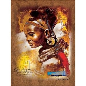 Ravensburger (15352) - "Junge Afrikanerin" - 1000 Teile Puzzle