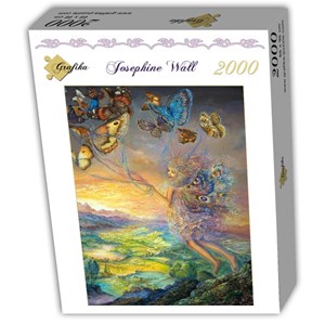 Grafika (T-00193) - Josephine Wall: "Up and Away" - 2000 Teile Puzzle