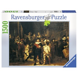 Ravensburger (16205) - Rembrandt: "Die Nachtwache" - 1500 Teile Puzzle