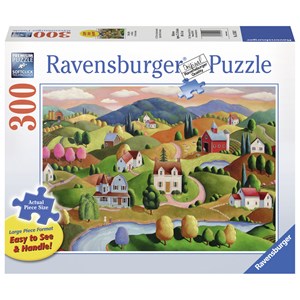 Ravensburger (13583) - Steve Klein: "Rolling Hills" - 300 Teile Puzzle