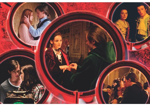 Schmidt Spiele (57552) - "Rubinrot, Zeitreise" - 500 Teile Puzzle