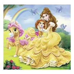 Ravensburger (09346) - "Belle, Cinderella und Rapunzel" - 49 Teile Puzzle