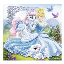 Ravensburger (09346) - "Belle, Cinderella und Rapunzel" - 49 Teile Puzzle
