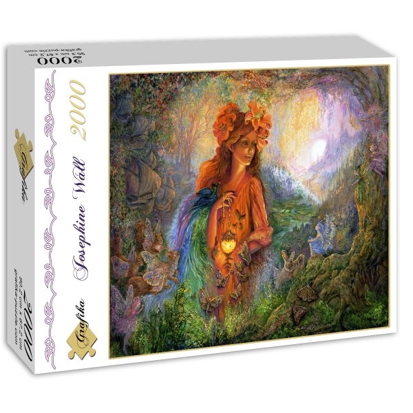Grafika (02365) - Josephine Wall: "Lighting the Way" - 2000 Teile Puzzle