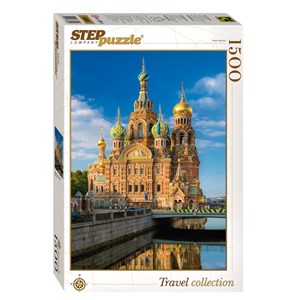 Step Puzzle (83055) - "Die Auferstehungskirche in Sankt Petersburg" - 1500 Teile Puzzle