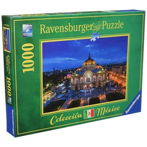 Ravensburger (19842) - "Palast der Schönen Künste, Mexiko" - 1000 Teile Puzzle