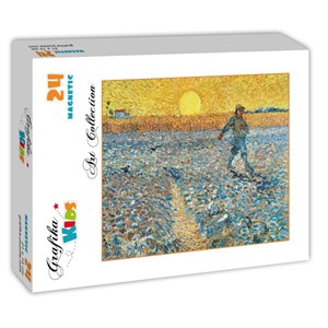 Grafika Kids (00199) - Vincent van Gogh: "Der Säer, 1888" - 24 Teile Puzzle