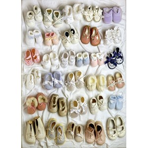 Schmidt Spiele (58224) - "Babyschuhe" - 500 Teile Puzzle