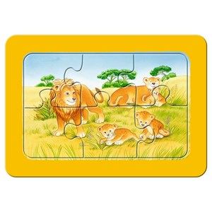 Ravensburger (06574) - "Animals of Africa" - 6 Teile Puzzle