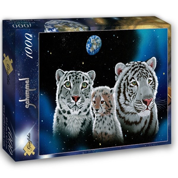 Grafika (02415) - Schim Schimmel, William Schimmel: "Gentle Family" - 1000 Teile Puzzle