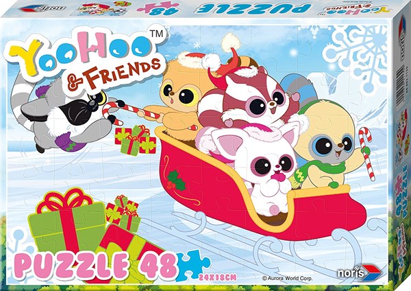 Noris (606031130) - "Yoohoo and Friends" - 48 Teile Puzzle