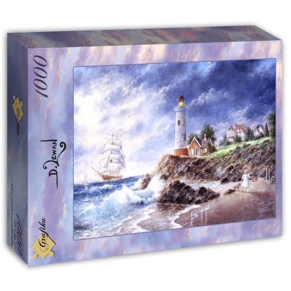 Grafika (T-00512) - Dennis Lewan: "Anchor Cove" - 1000 Teile Puzzle