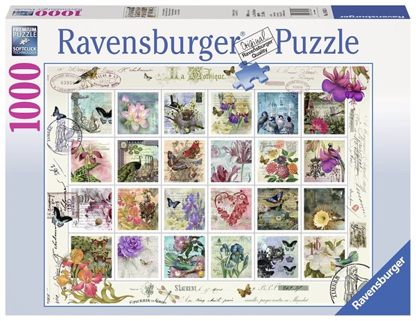 Ravensburger (19607) - "Briefmarkensammlung" - 1000 Teile Puzzle