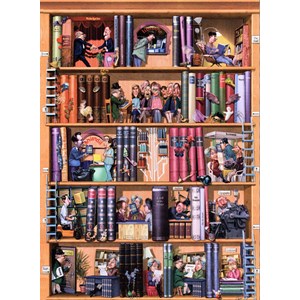 Heye (29234) - Igor Kravarik: "Bücher" - 1500 Teile Puzzle