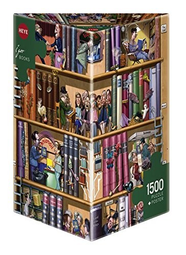 Heye (29234) - Igor Kravarik: "Bücher" - 1500 Teile Puzzle