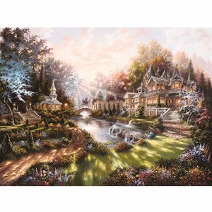 Ravensburger (15944) - "Im Morgenglanz" - 1000 Teile Puzzle