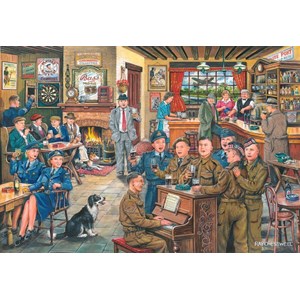 The House of Puzzles (3596) - "Bless 'Em All" - 1000 Teile Puzzle