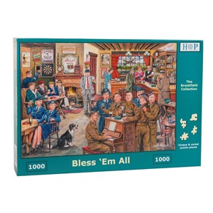 The House of Puzzles (3596) - "Bless 'Em All" - 1000 Teile Puzzle