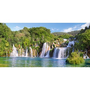 Castorland (C-400133) - "Krka Wasserfälle, Kroatien" - 4000 Teile Puzzle