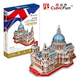 Cubic Fun (MC117H) - "St. Paul's Cathedral of London" - 107 Teile Puzzle