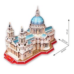 Cubic Fun (MC117H) - "St. Paul's Cathedral of London" - 107 Teile Puzzle