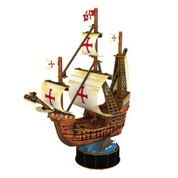 Cubic Fun (T4031h) - "Santa Maria" - 93 Teile Puzzle