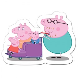 Jumbo (18471) - "Peppa Pig" - 3 6 9 12 Teile Puzzle