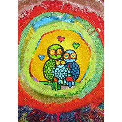 Grafika Kids (01743) - Anne Poire, Patrick Guallino: "Le Nid Porte-bonheur" - 24 Teile Puzzle