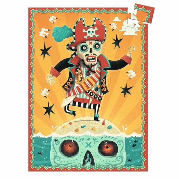 Djeco (07670) - "Captain Bones" - 60 Teile Puzzle