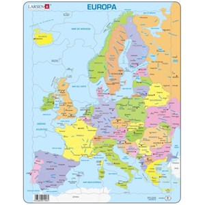 Larsen (A8-ES) - "Europe - ES" - 37 Teile Puzzle