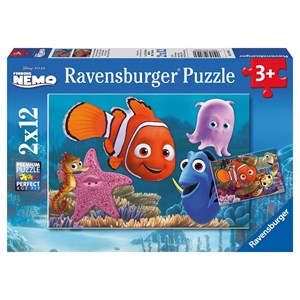 Ravensburger (07556) - "Nemo der kleine Ausreißer" - 12 Teile Puzzle