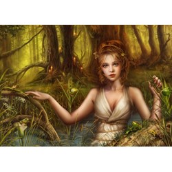 Grafika (T-00111) - Cris Ortega: "Never After" - 1000 Teile Puzzle