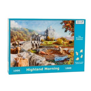 The House of Puzzles (3626) - "Highland Morning" - 1000 Teile Puzzle